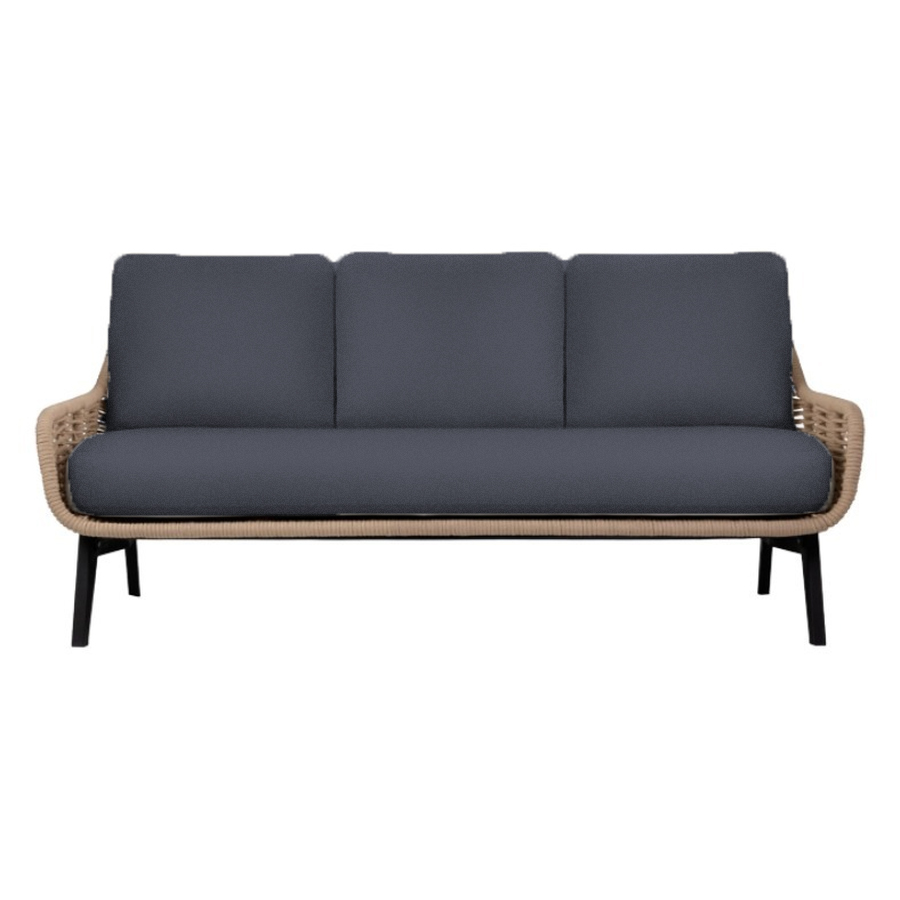 Диван трехместный The One графит - Фото основное 1