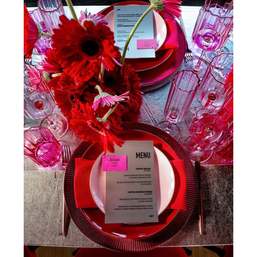 Сет бокалов Squash Этюд в розовом - Фото миниатюра 3