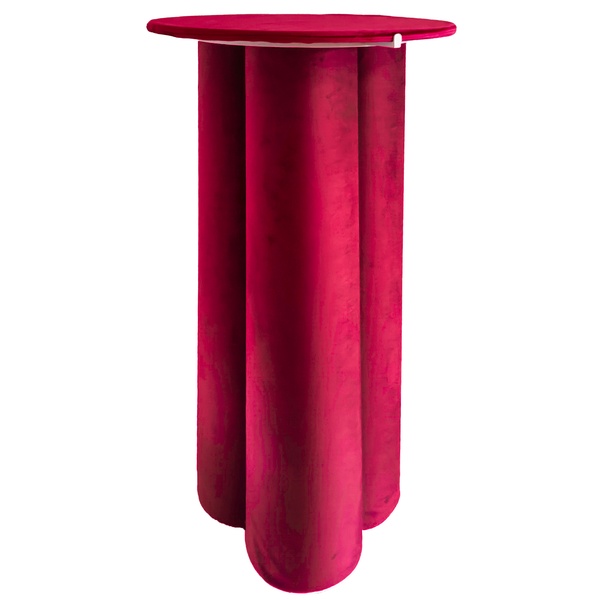 Коктейльный стол Сквош Малиново-красный