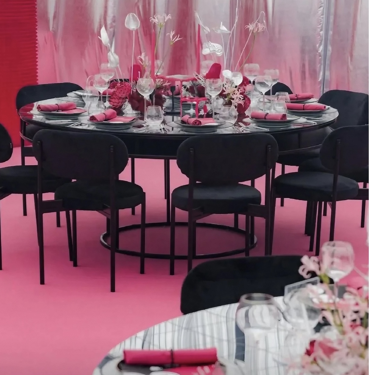 Стул Модерн Черный, Натуральный ротанг + Черная ночь