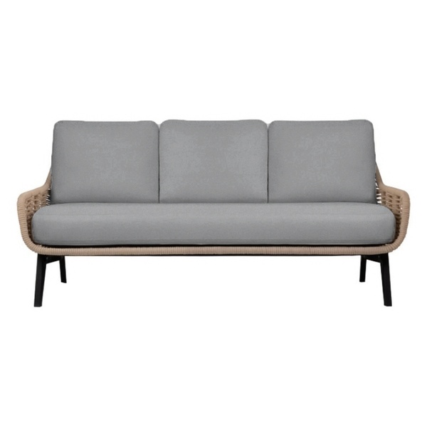 Диван трехместный The One серый