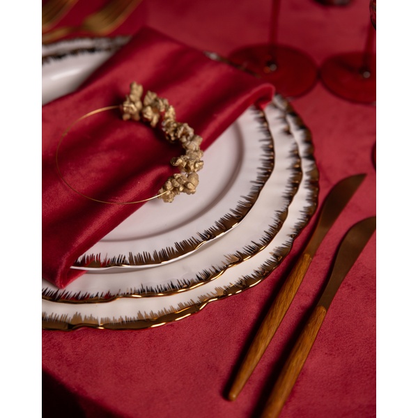 Сет порционных тарелок Sunflower Gold - Фото 3