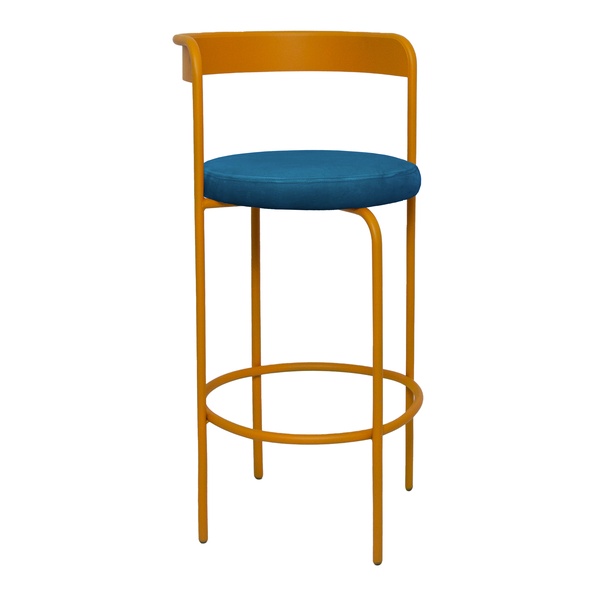 Стул барный Колори, Тыквенный тарт + Черная ночь