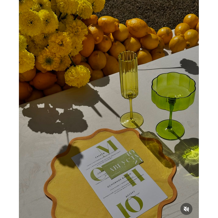 Салфетка-плейсмат Squash, Вино из одуванчиков - Фото миниатюра 7