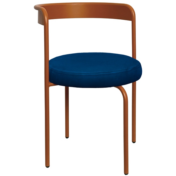 Стул Колори, Тыквенный тарт + Глубокий синий