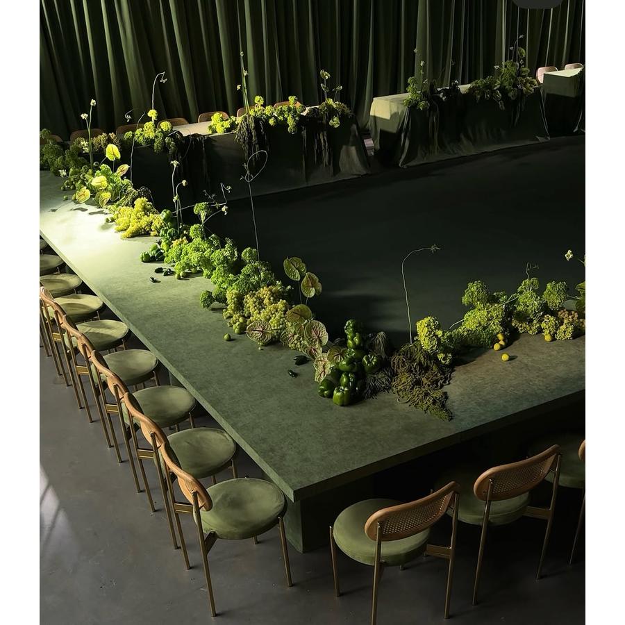 Стул Modern Gold, Natural Rotango + Matcha - Фото миниатюра 3