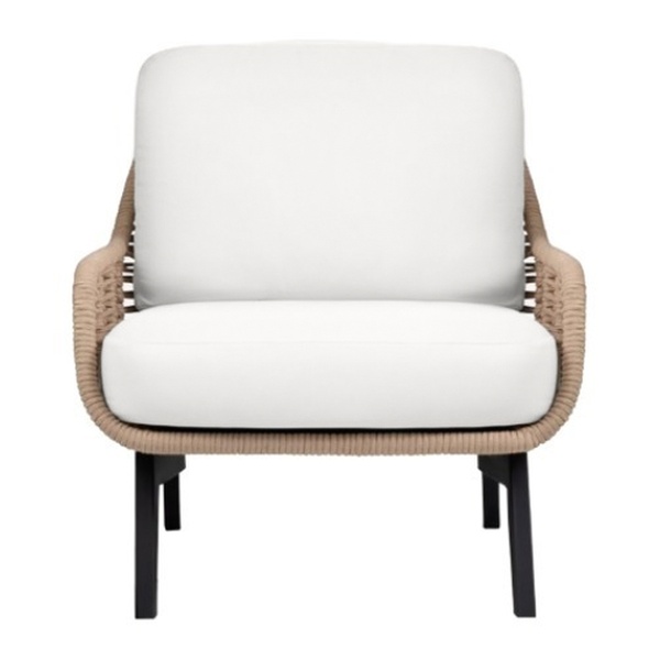 Кресло The One белоснежный велюр