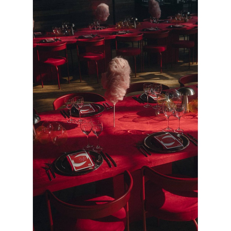 Стул Colorie, Красный бархат + Passion Expression МАЛИНОВО-КРАСНЫЙ - Фото миниатюра 9