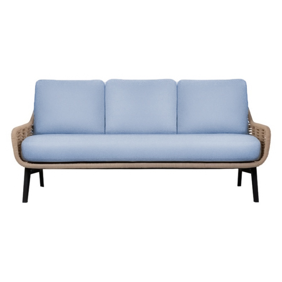 Диван трехместный The One, голубой - Фото основное 1