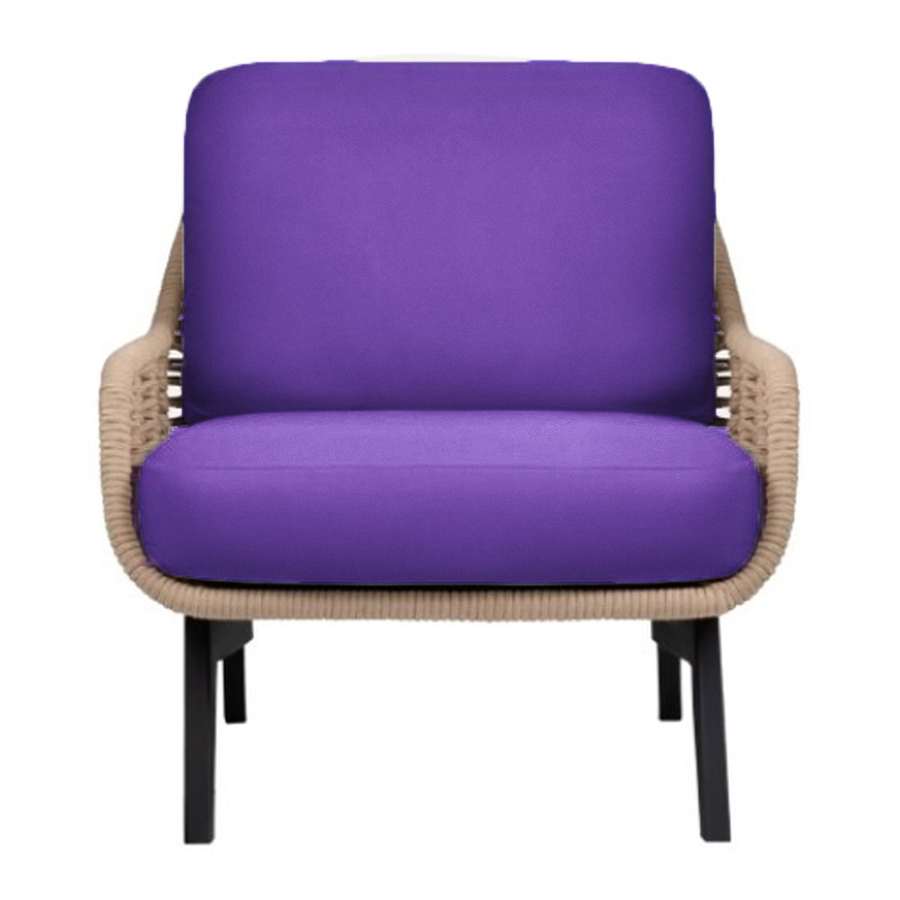 Кресло The One Mysterious purple - Фото основное 1