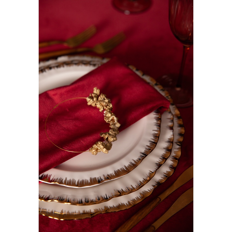 Порционная тарелка Sunflower Gold M - Фото миниатюра 4