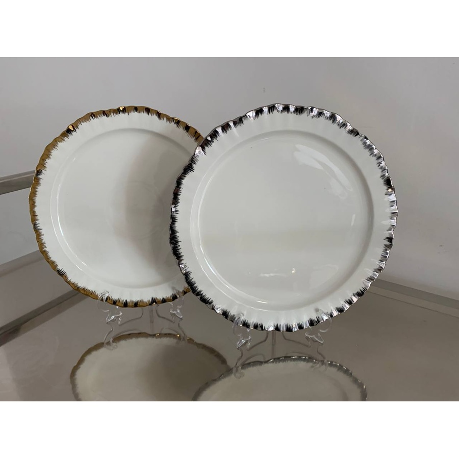 Порционная тарелка Sunflower silver M  - Фото миниатюра 5