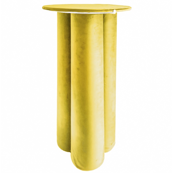 Коктейльный стол Сквош Желтая субмарина, велюр 