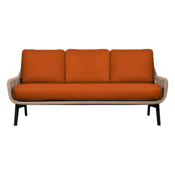 Диван The One терракотовый