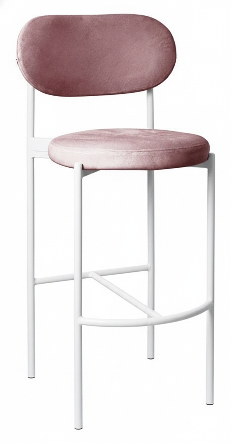 Стул барный Модерн Комфи Куколка + белый, перекрас 