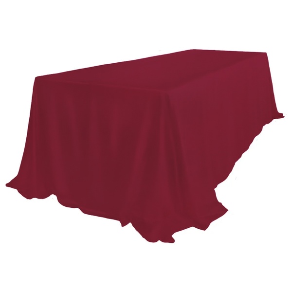 Скатерть велюр, прямоугольная, пьяная вишня