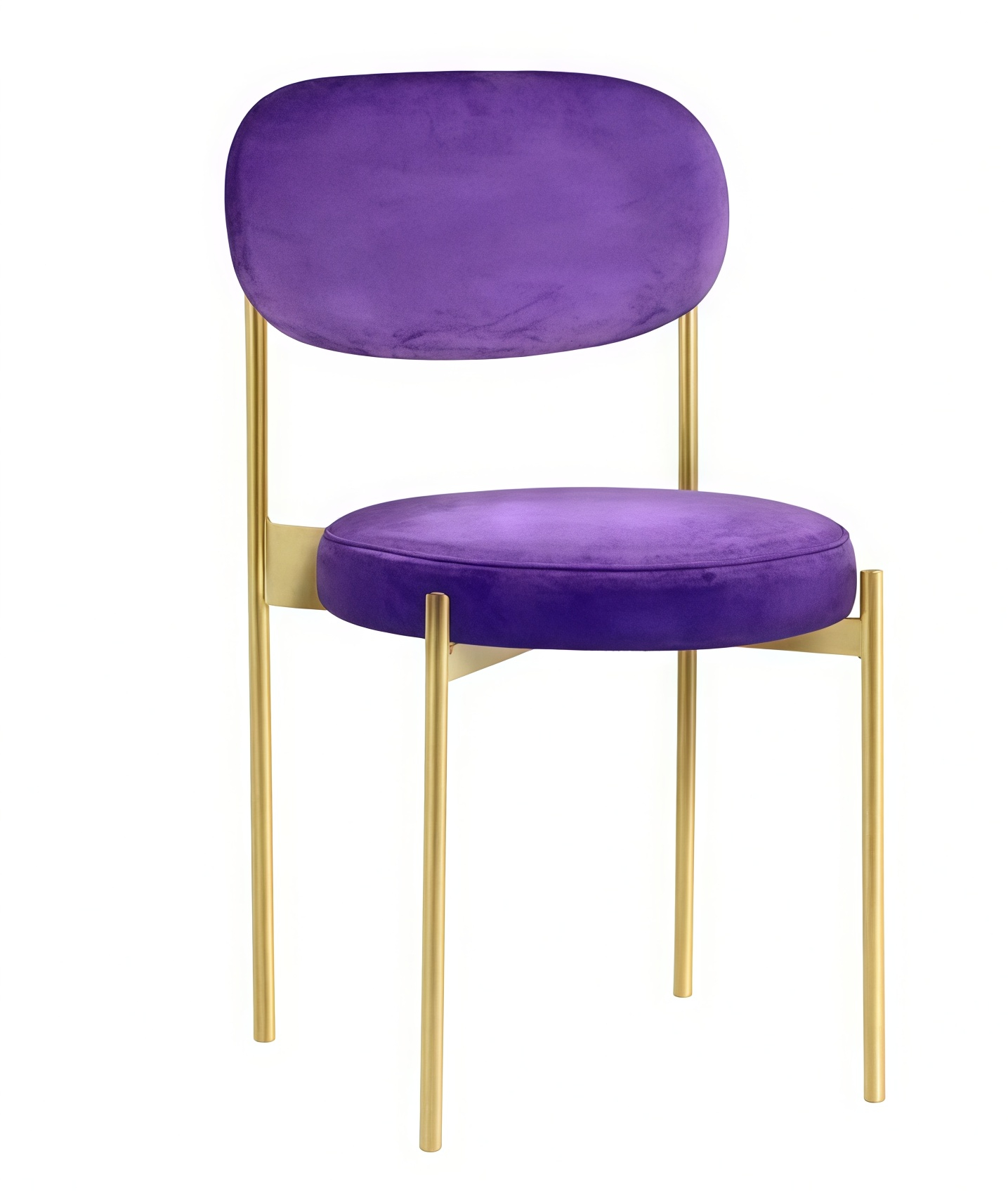 Стул Monaco золото фиолетовый