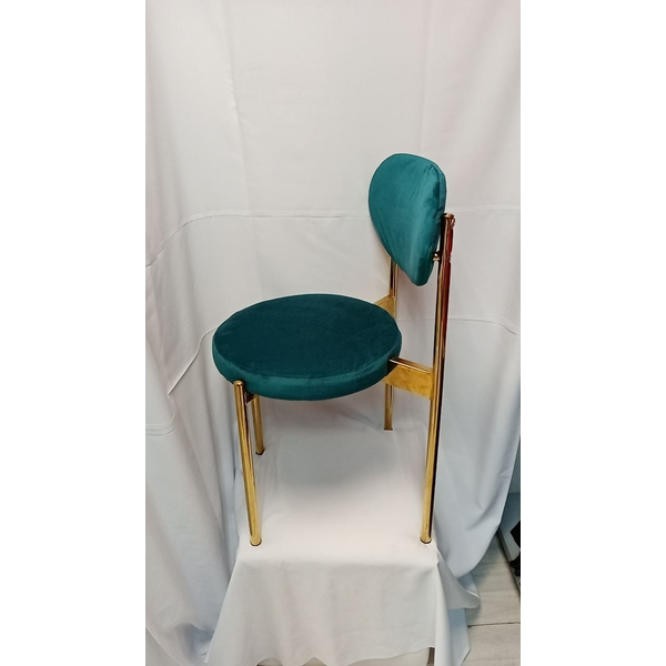 Стул Монако золото Бирюзовый - изображение 2