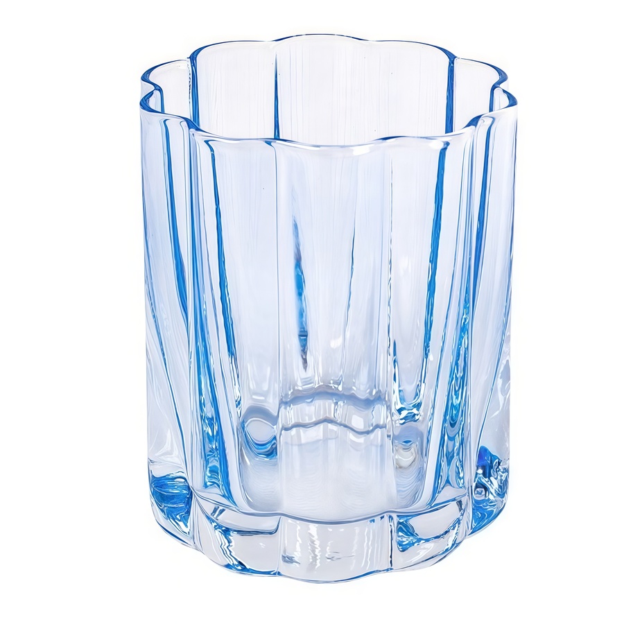 Стакан "Floral" небесно-голубой - Фото миниатюра 1