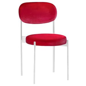 Стул Monaco белый алый