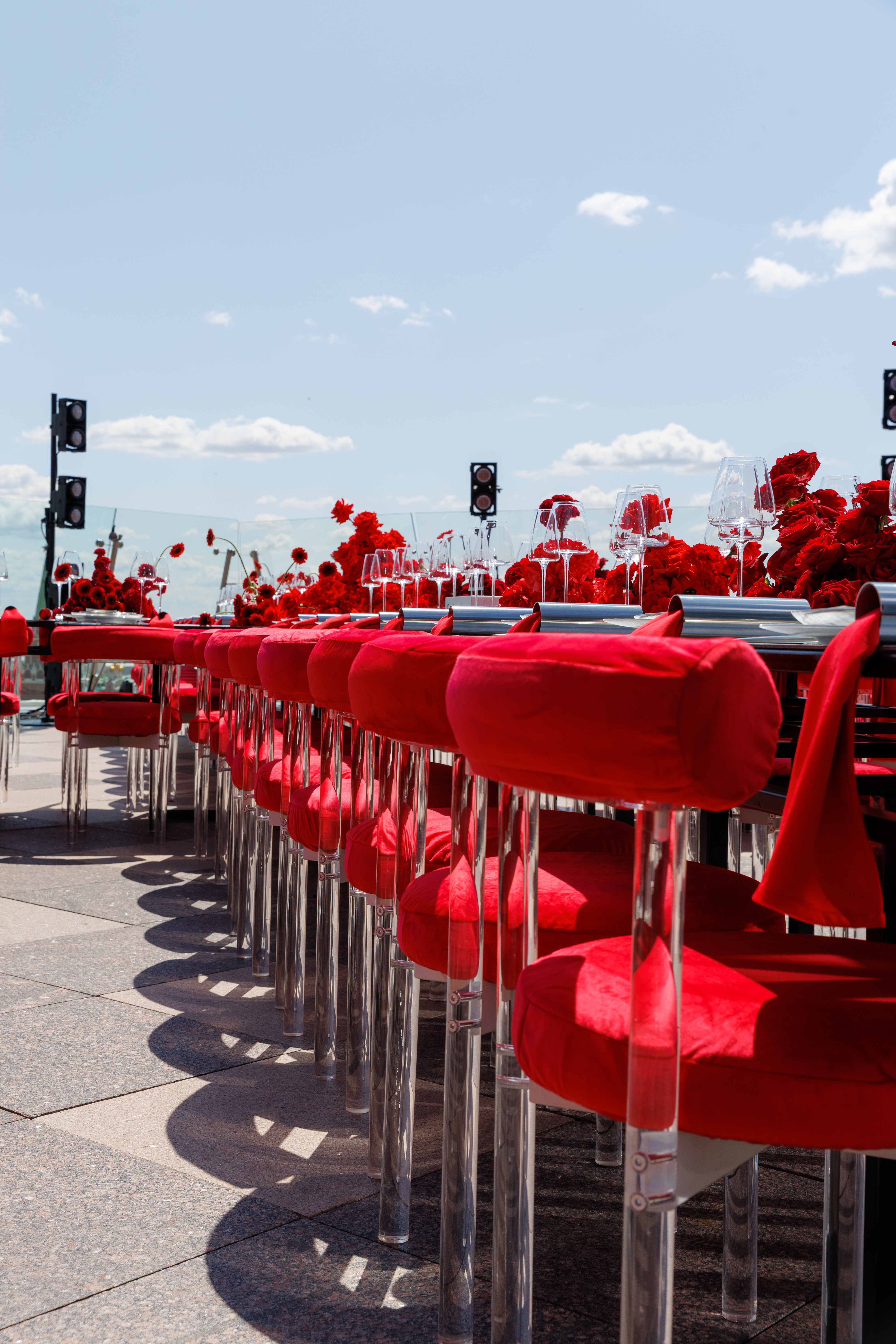 Стул Tokyo алый