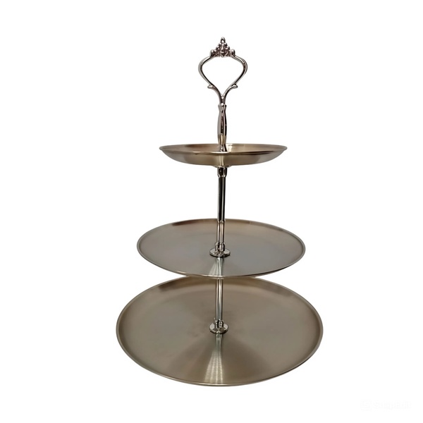 Этажерка 3х ярусная металлическая - Фото 1