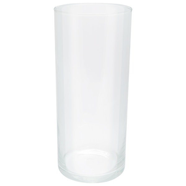 Ваза цилиндр 25 см высота, 10 см диаметр