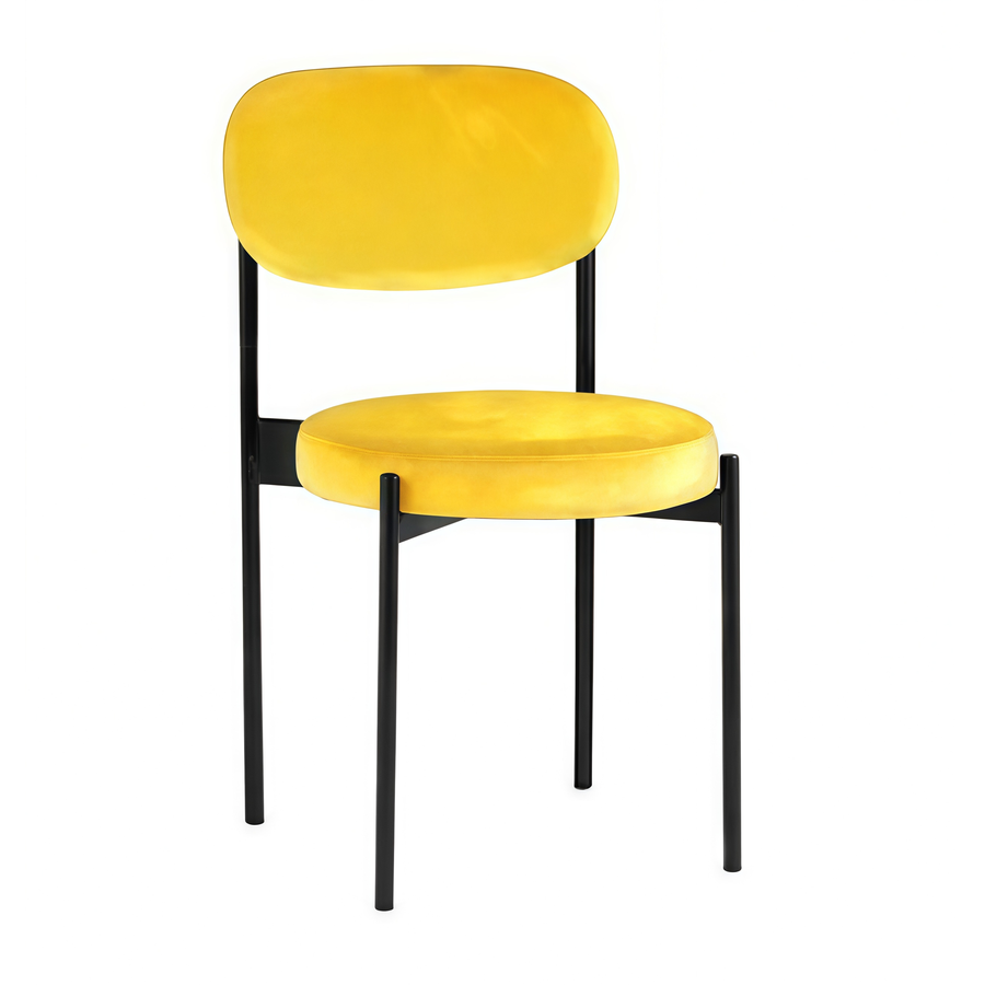 Стул Monaco черный лимонный - Фото основное 1