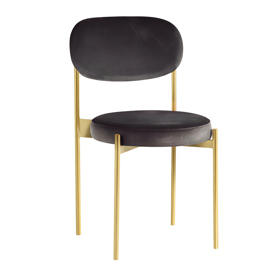 Стул Monaco золото черный - Фото миниатюра 1