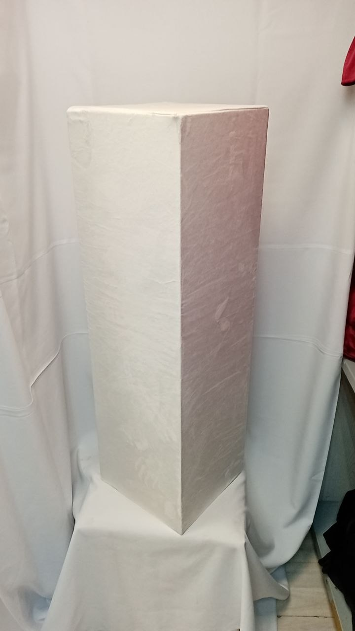 Колонна 100 см с чехлом кремовый