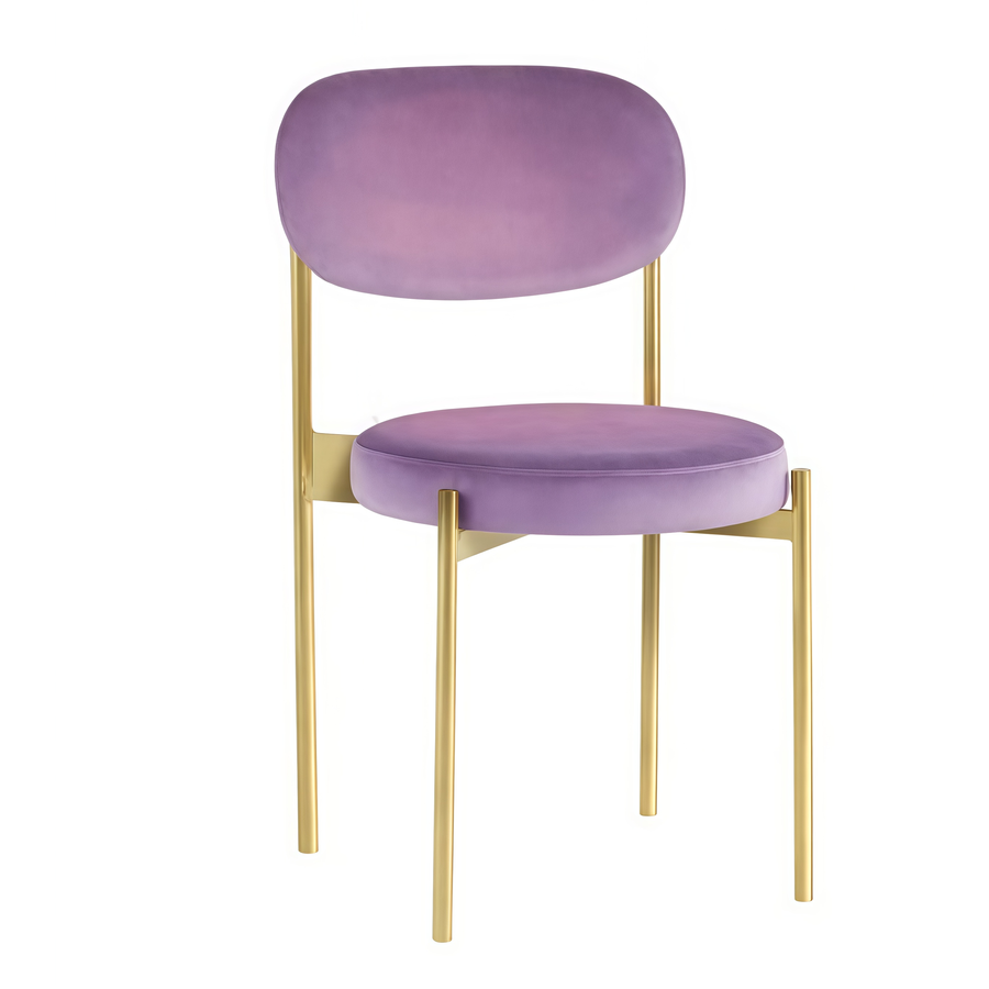Стул Monaco золото лавандовый - Фото миниатюра 1