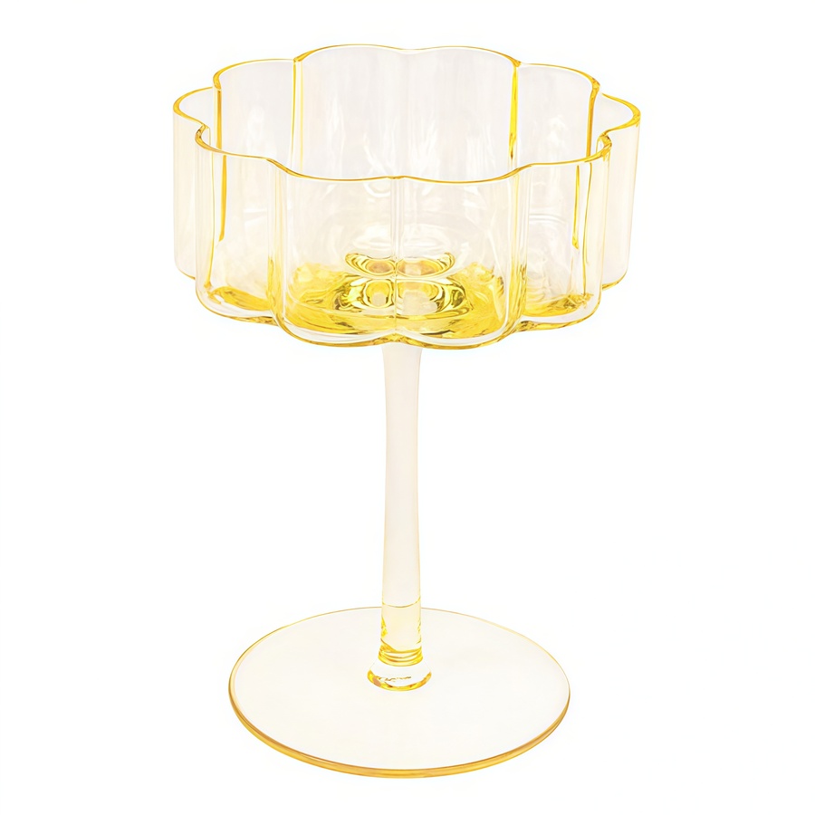 Креманка "Floral" лимонная - Фото миниатюра 1