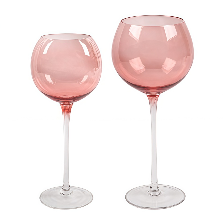 Набор бокалов "Rona" пепельная роза - Фото основное 1