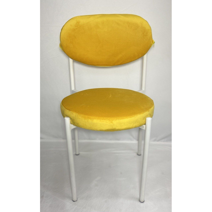 Стул Monaco белый лимонный - Фото миниатюра 2