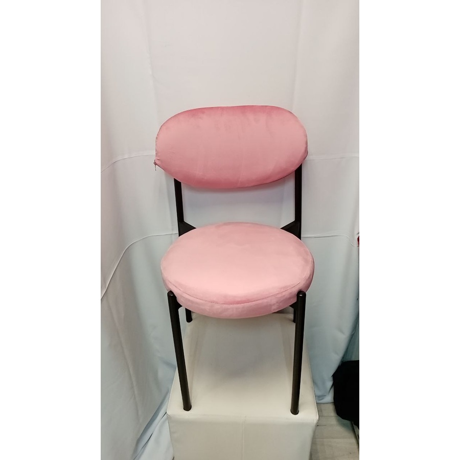 Стул Monaco черный розовый - Фото миниатюра 2