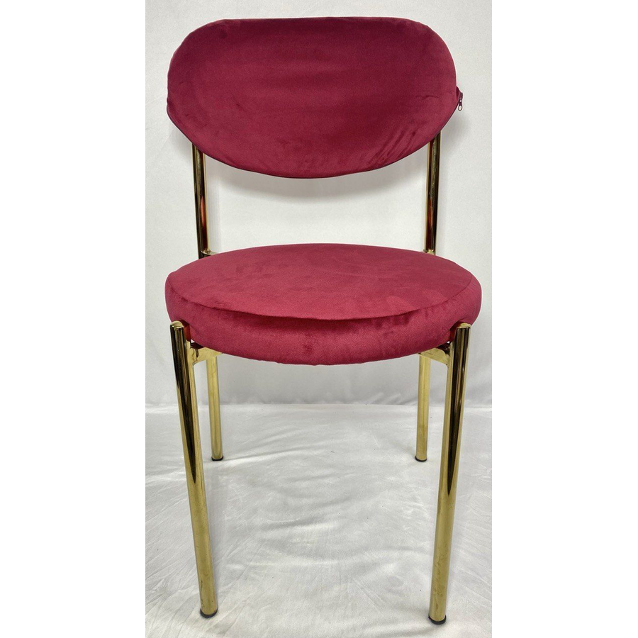 Стул Monaco золото рубиновый - Фото миниатюра 2