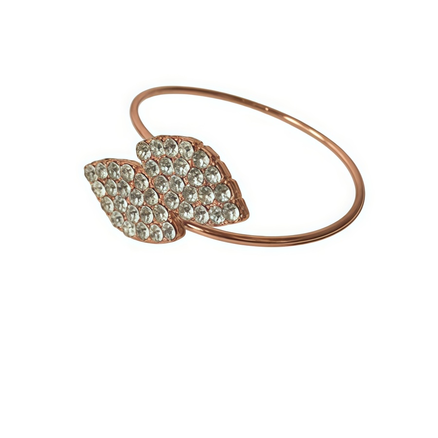 Кольцо для салфеток "Горный хрусталь" медь - Фото миниатюра 1