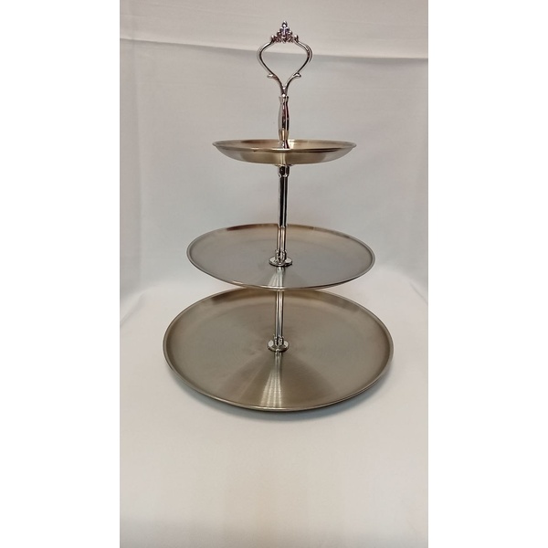 Этажерка 3х ярусная металлическая - Фото 2