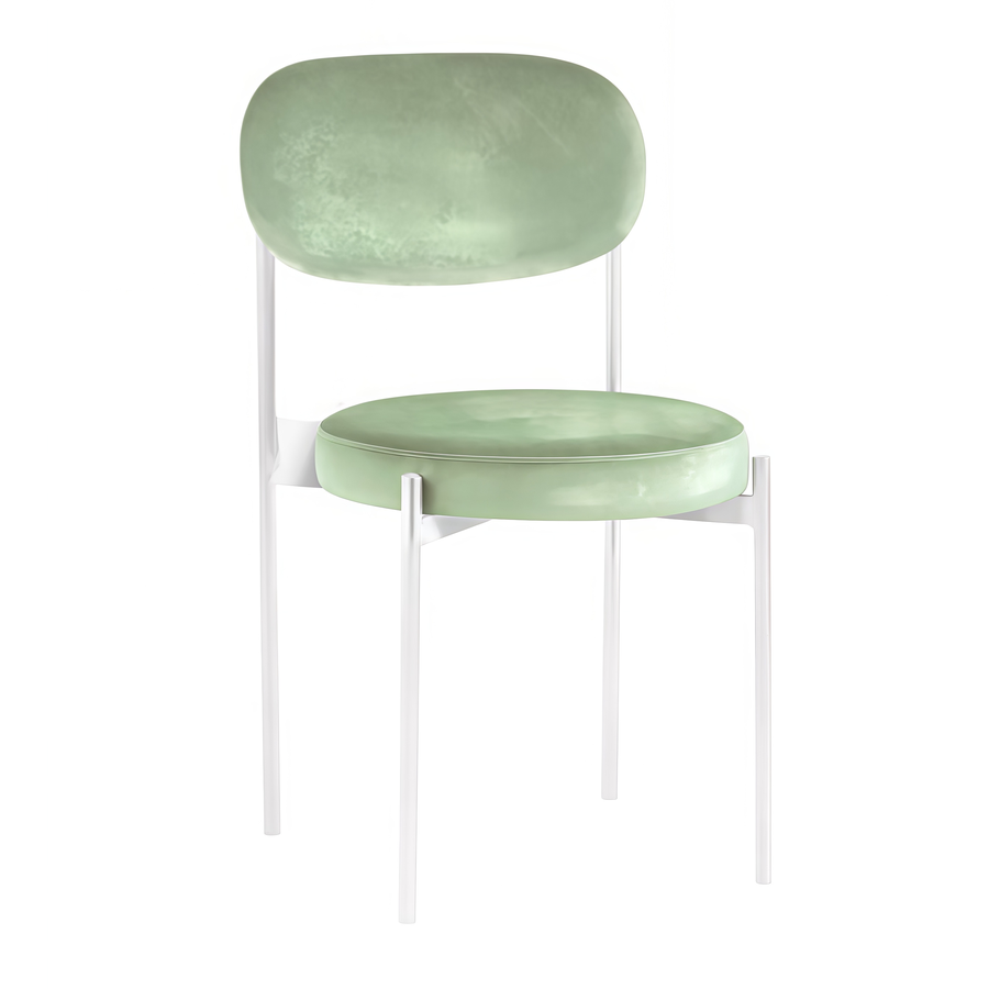 Стул Monaco белый травяной - Фото миниатюра 1