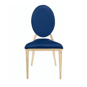 Стул «Вашингтон» золото, синий бархат - Фото 2