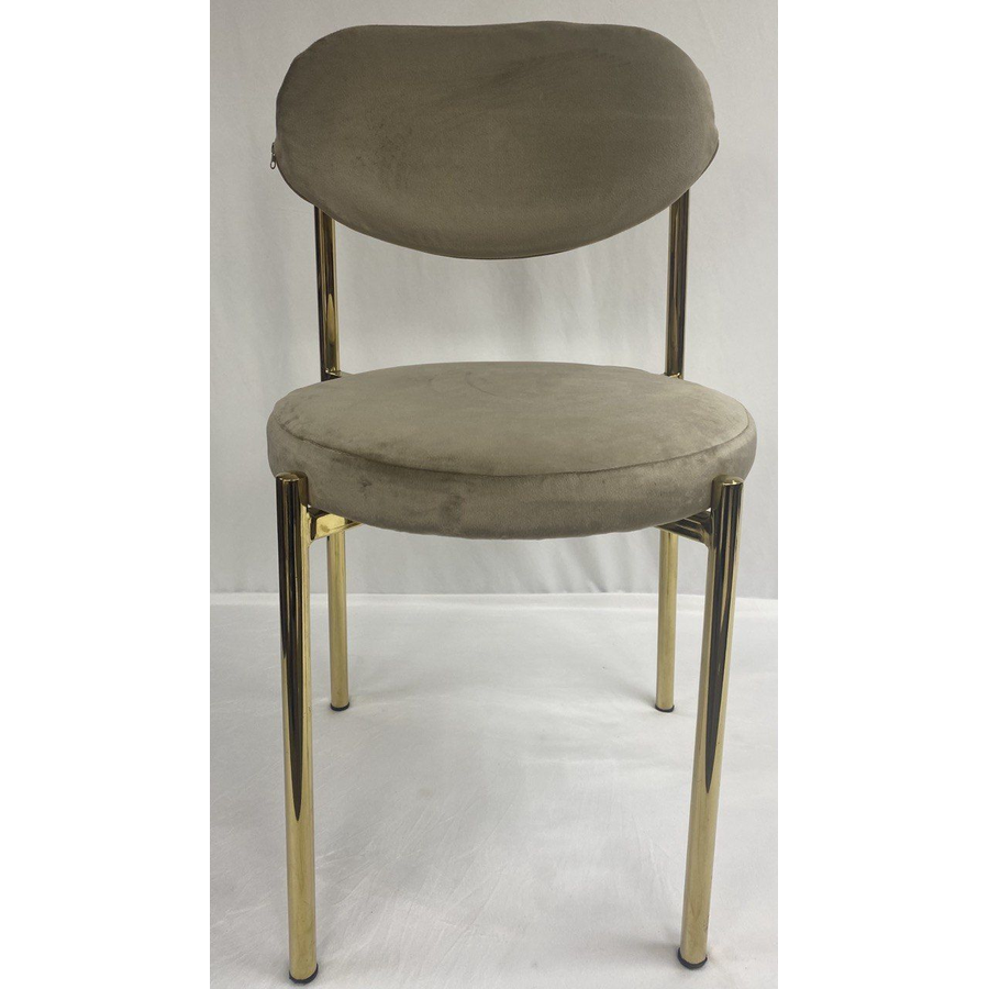 Стул Monaco золото кофе с молоком - Фото миниатюра 3