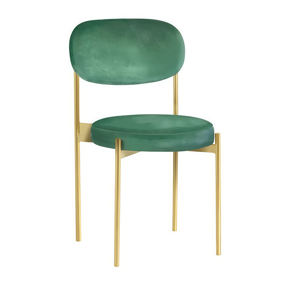 Стул Monaco золото изумрудный - Фото миниатюра 1