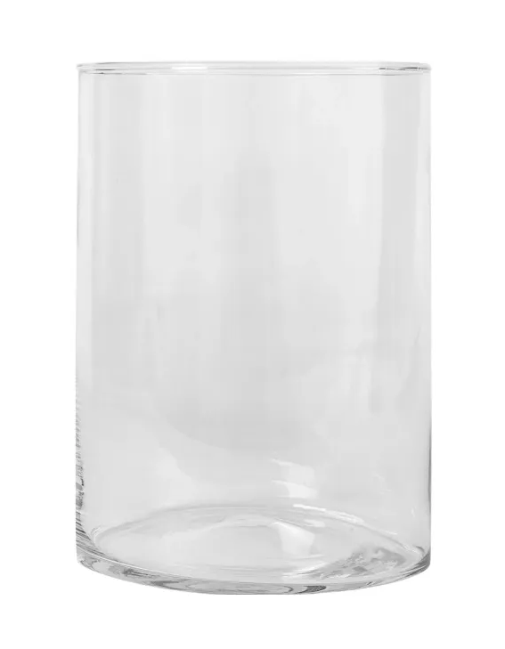 Ваза цилиндр 20 см высота, диаметр  14 - Фото миниатюра 1