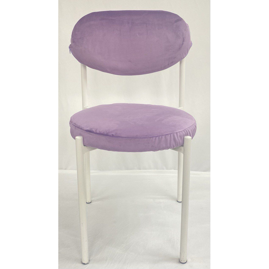 Стул Monaco белый лавандовый - Фото миниатюра 2