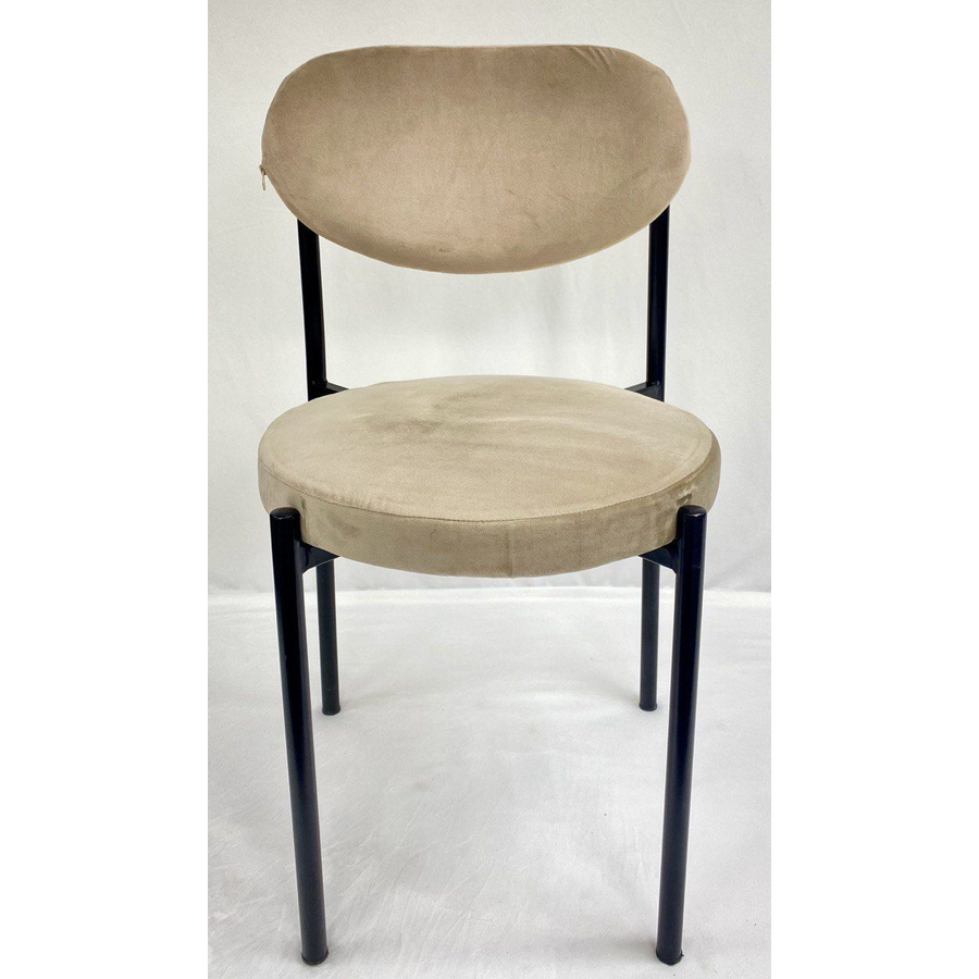 Стул Monaco черный светло-бежевый - Фото миниатюра 2