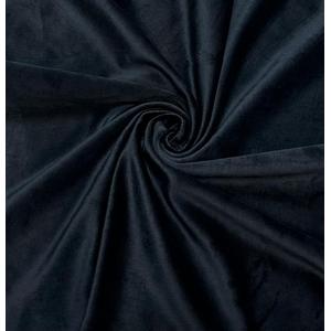Скатерть прямоугольная XL бархат"Total black" - Фото 2