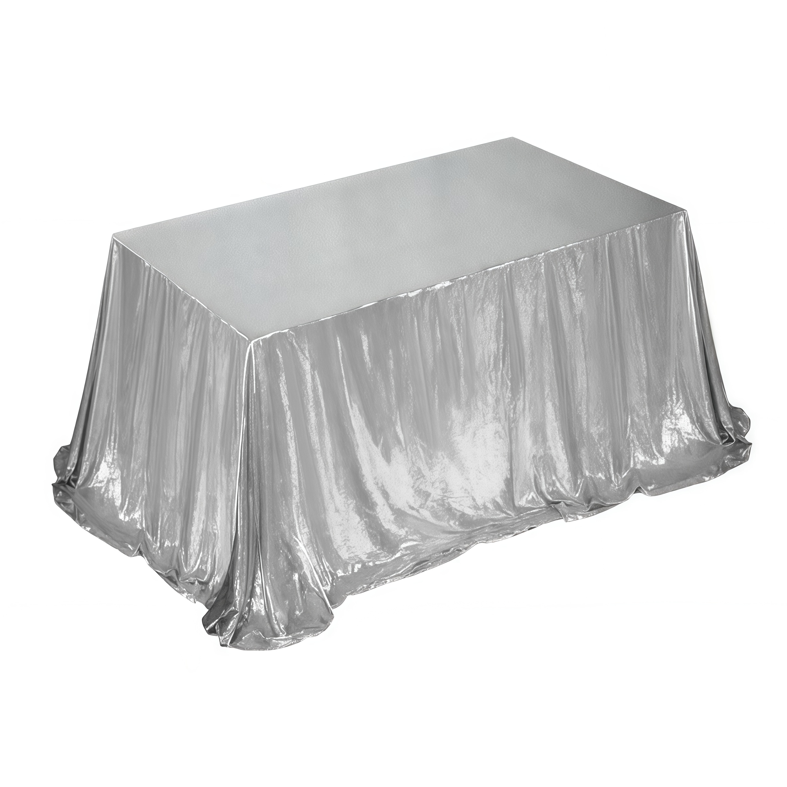 Скатерть серебро малая