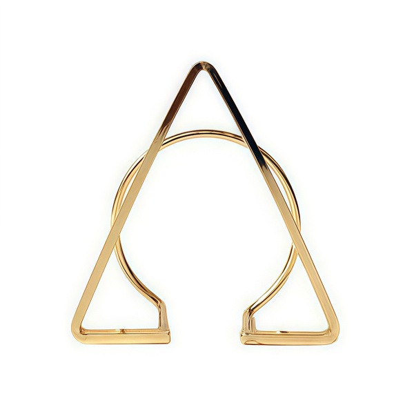 Кольцо для салфеток Бермут золото - Фото 2