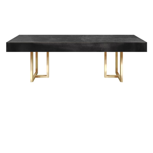 Стол "Loft Gold" черный