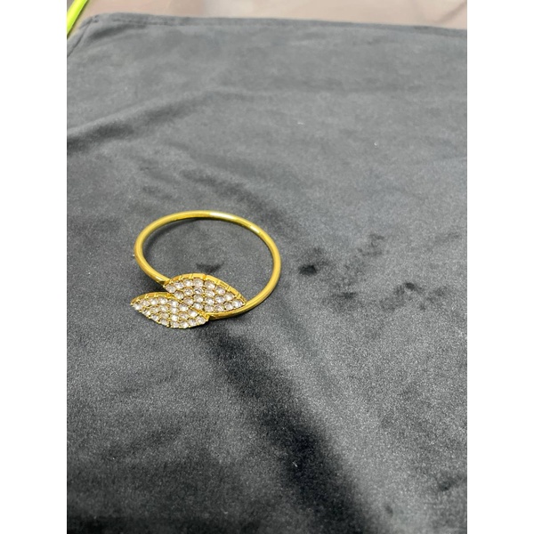 Кольцо для салфеток "Горный хрусталь" золото - Фото 3